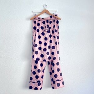 Victoria’s Secret polka dot satin pajama set